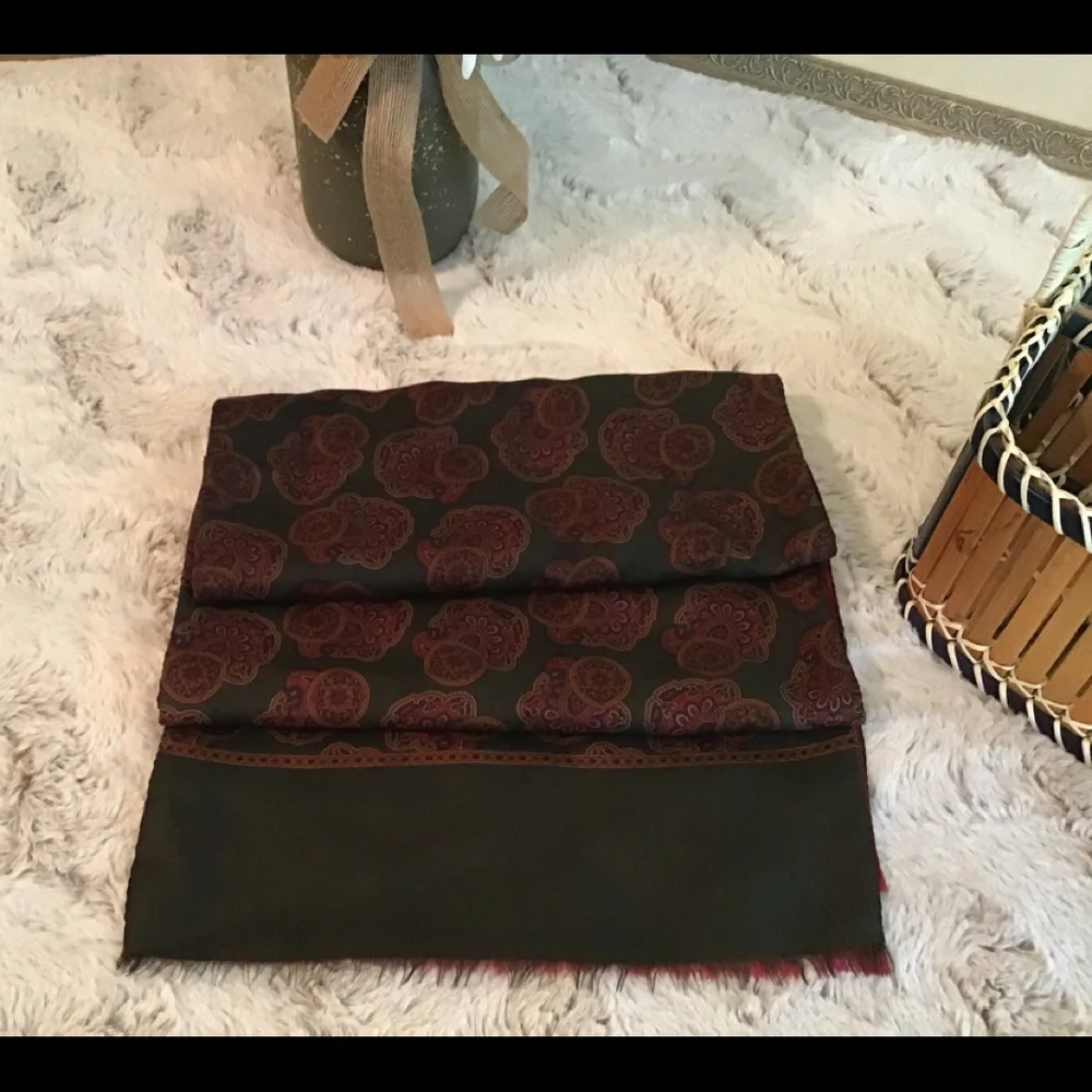 Vintage Scarf Reversible